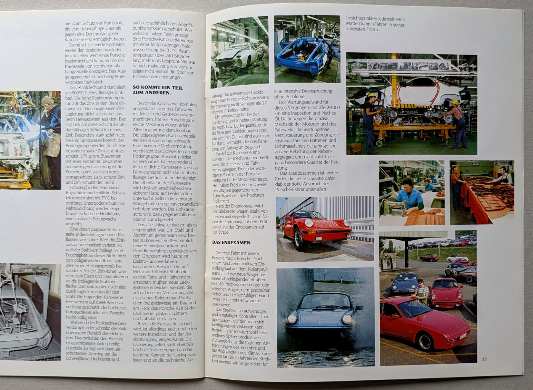 Porsche Dokumente: Originalkatalog "PORSCHE", Modellprogramm – Neu (gemäss Beschreibung) aus Olten von VanishingPoint.71 5