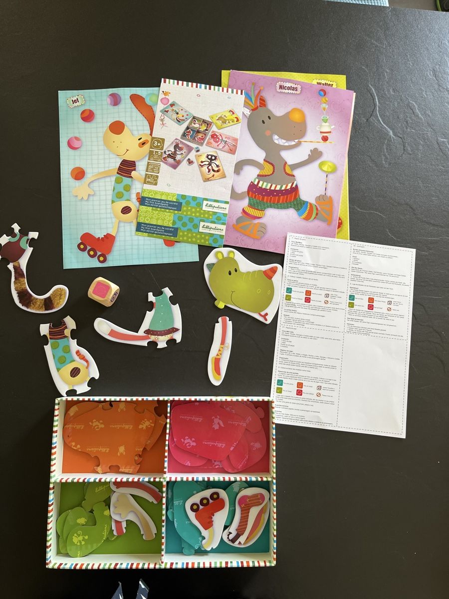 Giochi: Jeu société éducatif Liliputiens 3 ans+ – Usato da Chénens venduto da RosaLine