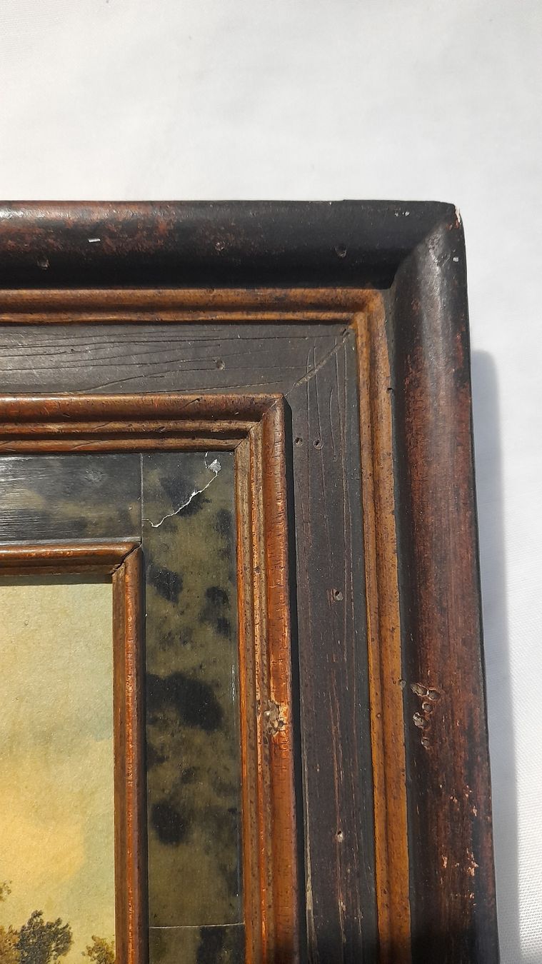 Peinture Ancienne, Ecole Hollandaise M. Hobbema 1638-1709 (Gebraucht ...