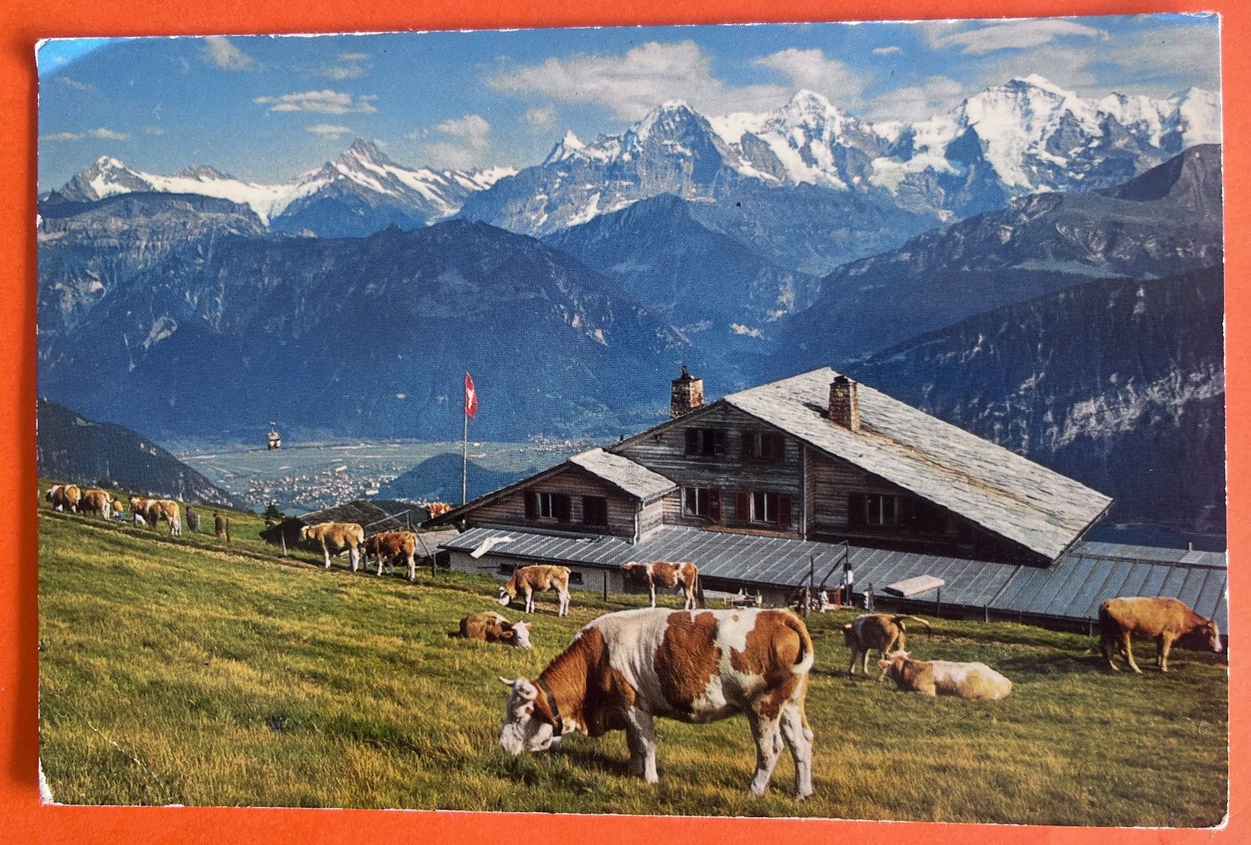 Cartoline postali: AK Berghaus Niederhorn, Beatenberg – Usato da Biberist venduto da Edelfloh