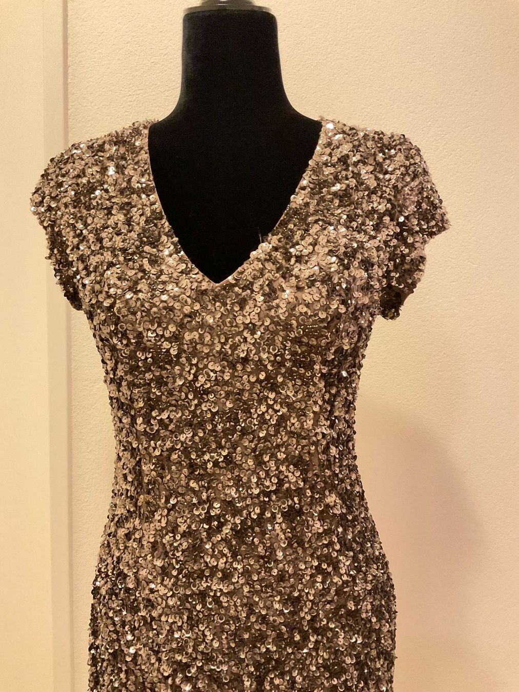 Kleider: Parker Serena Sequined Seide Kleid – Gebraucht aus Zürich von Katy555 6