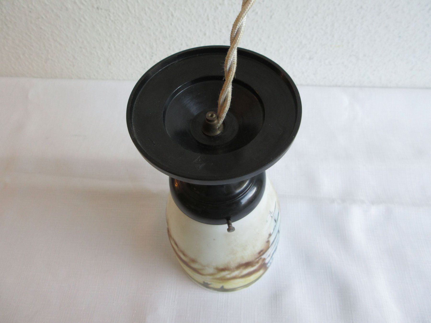 Lampen: Lampe mit Schiffsmotiv, Bakelit-Halterung, fürs Boot? – Gebraucht aus Binningen von Oldfashion 4