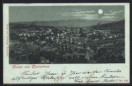 Mondschein-Lithographie Winterthur, Teil
