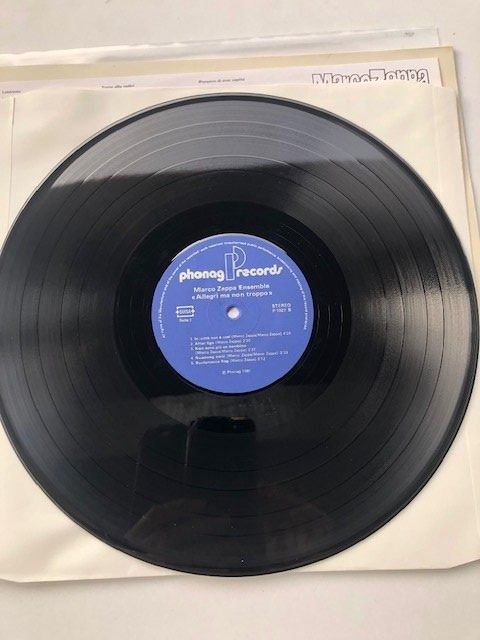 Dischi in vinile: Marco Zappa – Usato da Aarwangen venduto da Jukebox3 9