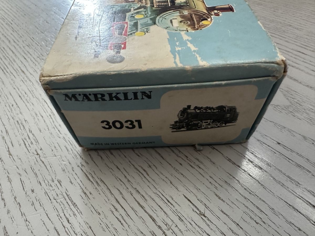 Märklin Modellini di ferrovie: Märklin 3031 DB BR 82 TELEX DEFEKT – Usato da Lupsingen venduto da New-Haven 4