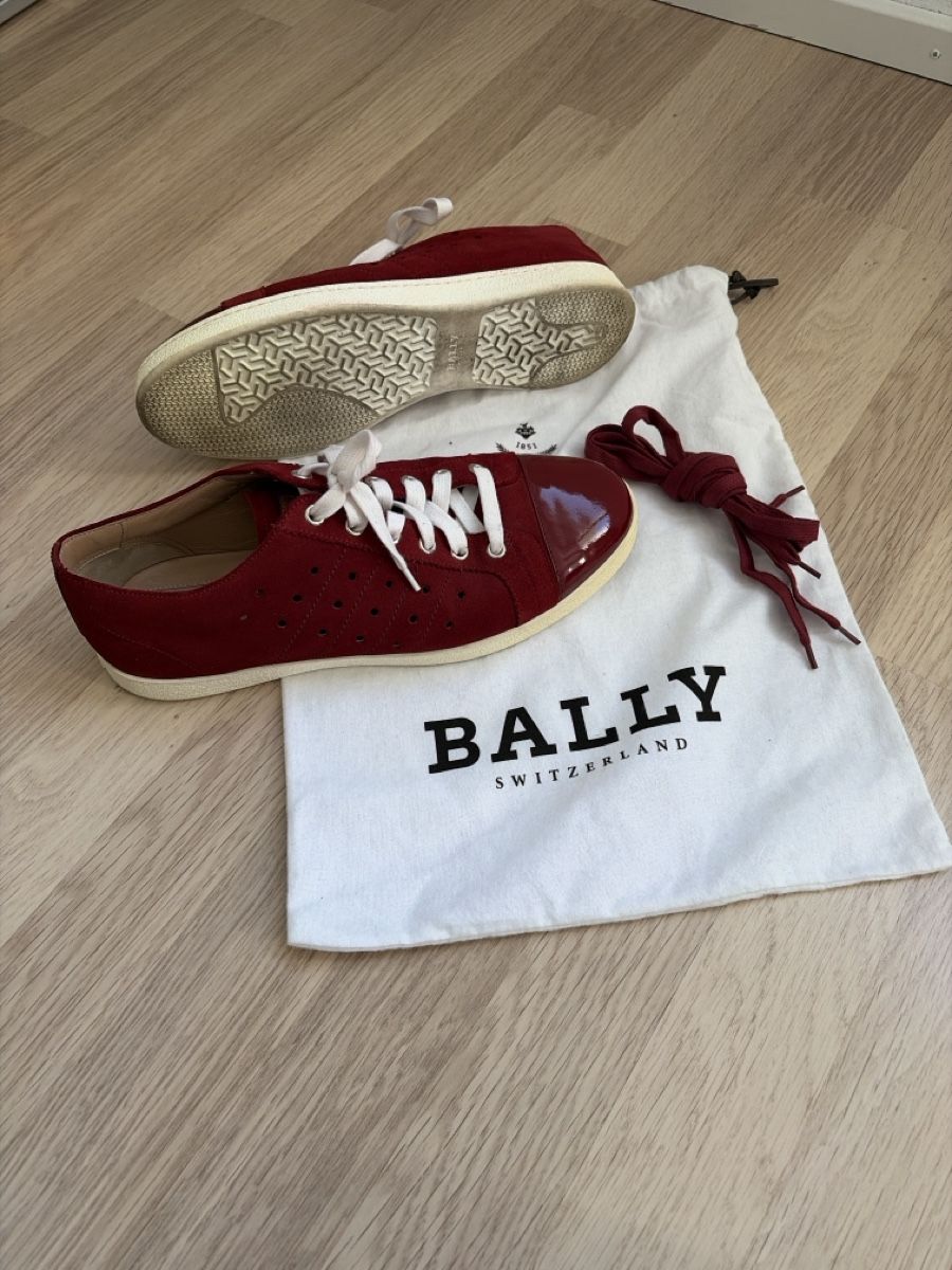Bally Scarpe da uomo: Bally Sneaker Gr.42 Bordeaux Rot – Usato da Gipf-Oberfrick venduto da Schnap1 1