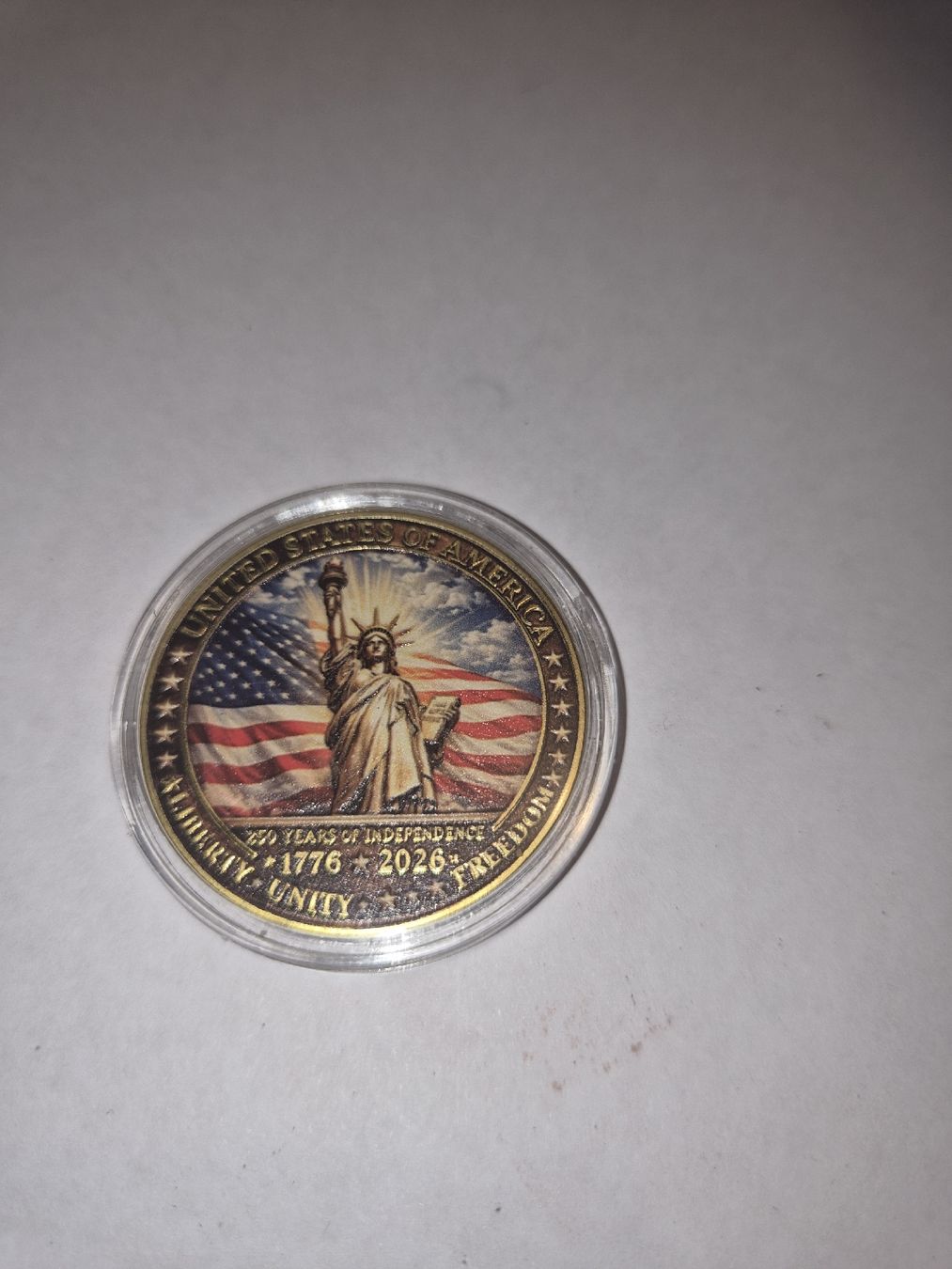 Tutti le monete: Pièce commémorative 250 ans USA – Nuovo (secondo la descrizione) da Senèdes venduto da hen_fw8b 1