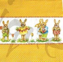 Serviette osterhasen (o81) 2Stk.
