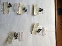 lot 4, verschiedene gleichstromachsen, u.a. roco, liliput
