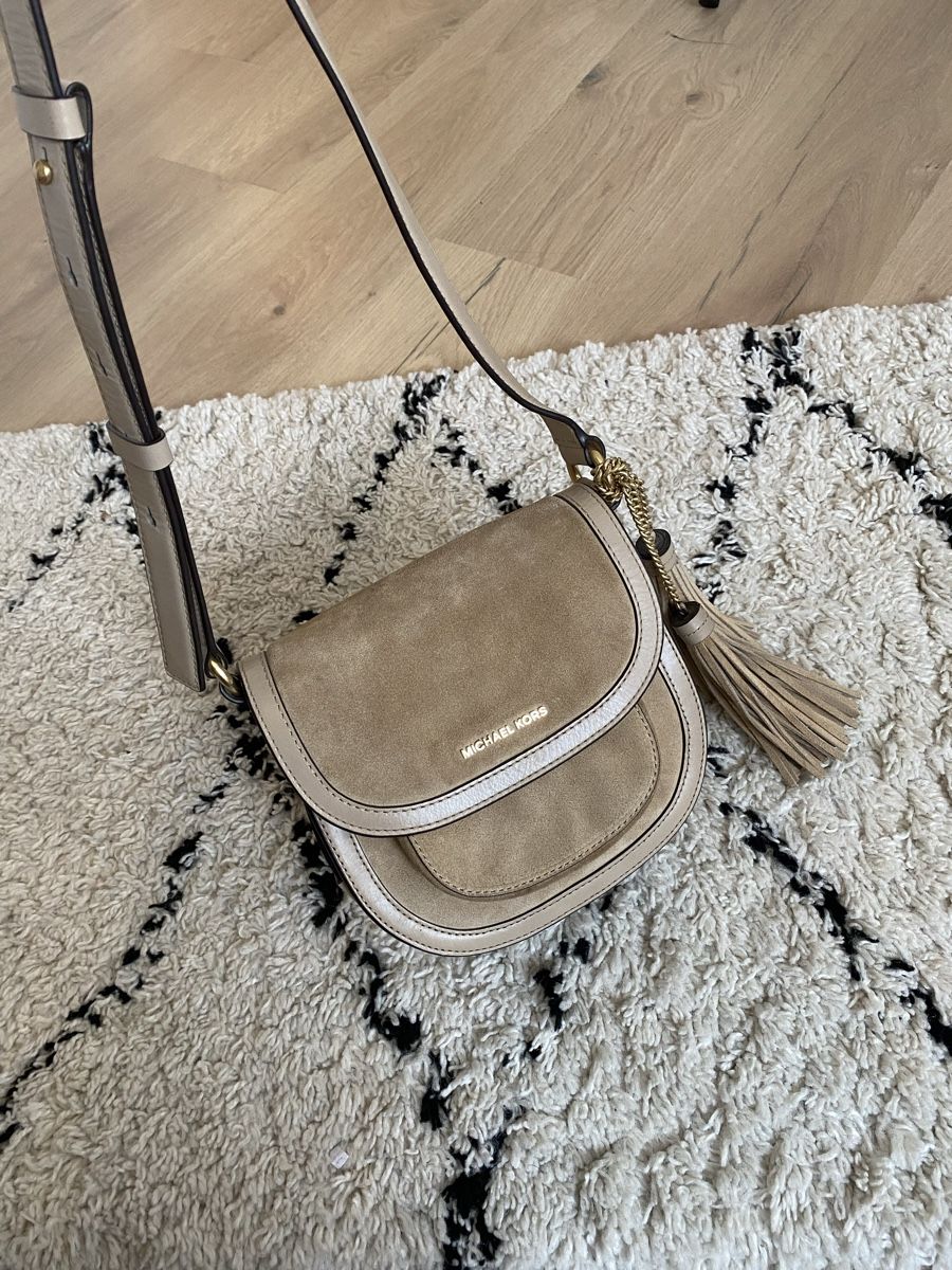 Michael Kors Borse da donna: Original Michael Kors Umhängetasche Wildleder – Usato da Buchs ZH venduto da crazyhandbaggirl123 2