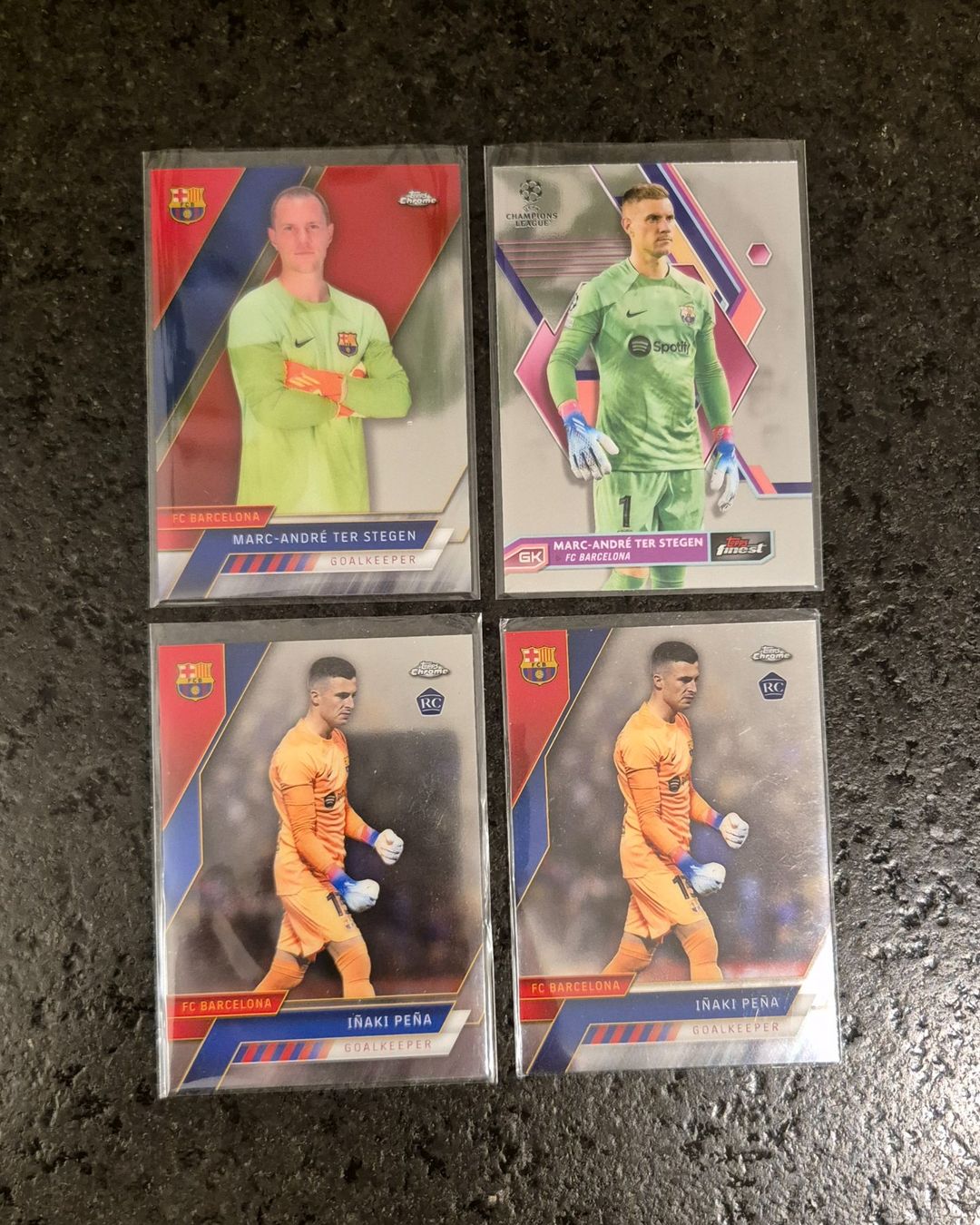 Topps Sammelbilder & Trading cards: Ter Stegen & Pena RC - Barcelona - Topps – Neu (gemäss Beschreibung) aus Burg AG von Danoe