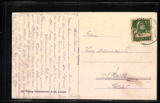 Cartoline postali: Wolfenschiessen, Park mit Seeli von Hote – Usato da Berlin venduto da bartko-reher 1