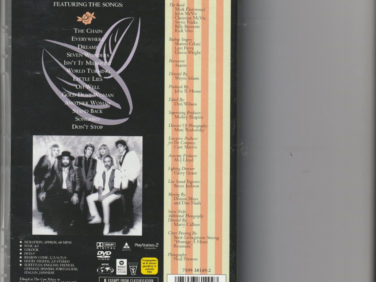 Tutti i DVDs: Fleetwood Mac - Tango in the night live – Usato da Chur venduto da zowie72 1