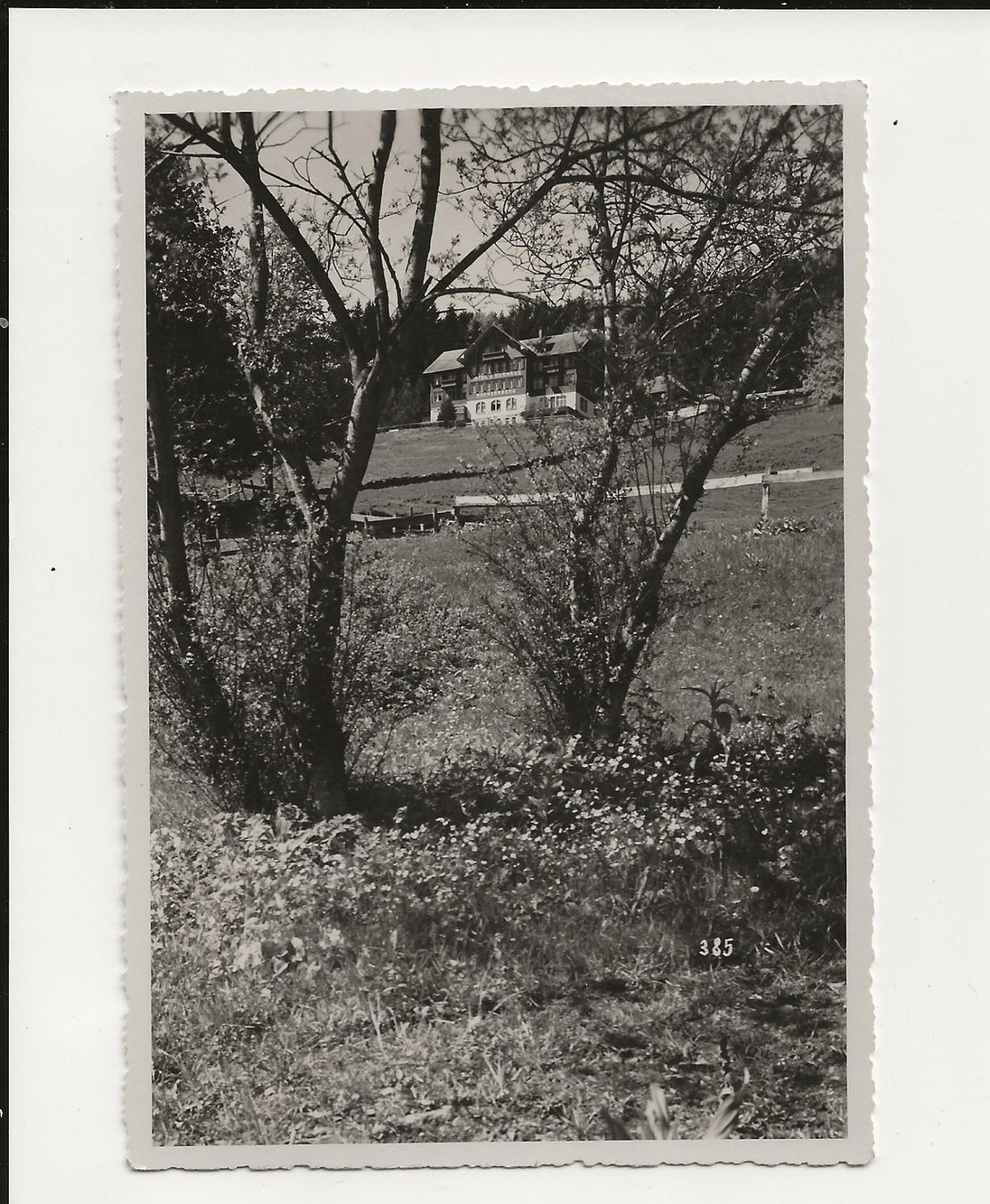 Ansichtskarten: AK 1939/40 Kurhaus Buchserberg SG – Gebraucht aus Greifensee von 315WDO
