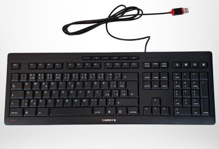 Tastiere: Neue CHERRY Tastatur QWERTZ. – Nuovo e nell'imballaggio originale da Buchs SG venduto da sem_vd5r 2