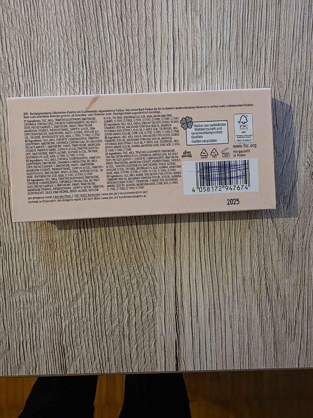 Make-up: Lidl Schatten Palette – Usato da Wolfwil venduto da con_k6vx 1