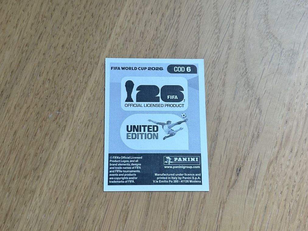 Panini Sammelbilder & Trading cards: WM 2026 Panini – Chancel Mbemba (COD 6) – Neu (gemäss Beschreibung) aus Müllheim Dorf von jeney9 1