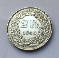 1860 2 Franken -unz *RAR*