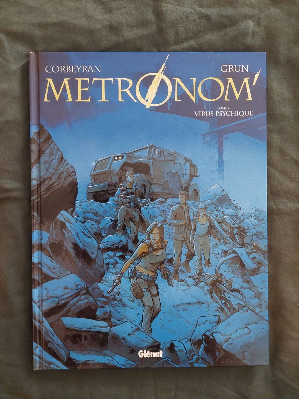 Fumetti: Metronom` T.4 Virus Psychique EO 2014 TBE – Usato da Genève venduto da Blu_BD