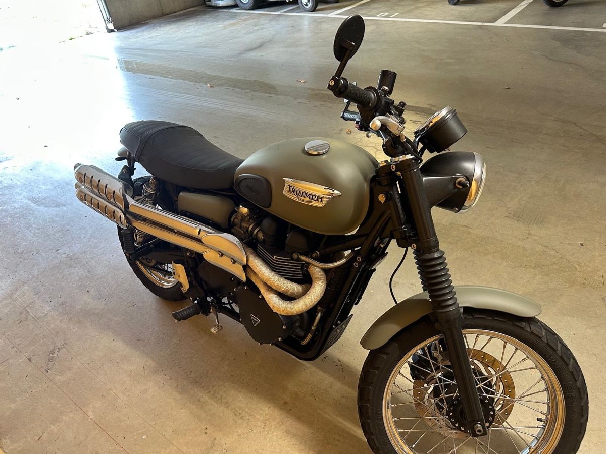 Sonstige: Triumph Scrambler 900 – 35 kW A2 – Gebraucht aus Escholzmatt von Garamero 3