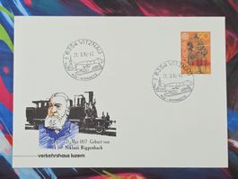 CL28 Enveloppe + Timbre Suisse 1992