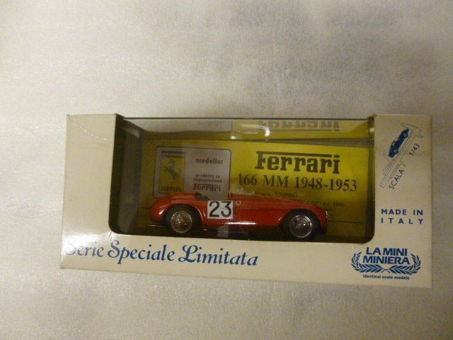 Ferrari Modellautos: FERRARI 166 MM 1948 - 1953 – Neu (gemäss Beschreibung) aus Pambio Noranco von TREBORLOP 1