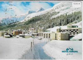 Hotel Europa St. Moritz im Winter - Champfer