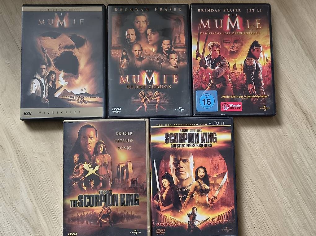 Tutti i DVDs: Die Mumie Trilogie & Scorpion King – Usato da Steffisburg venduto da Freedom_warrior
