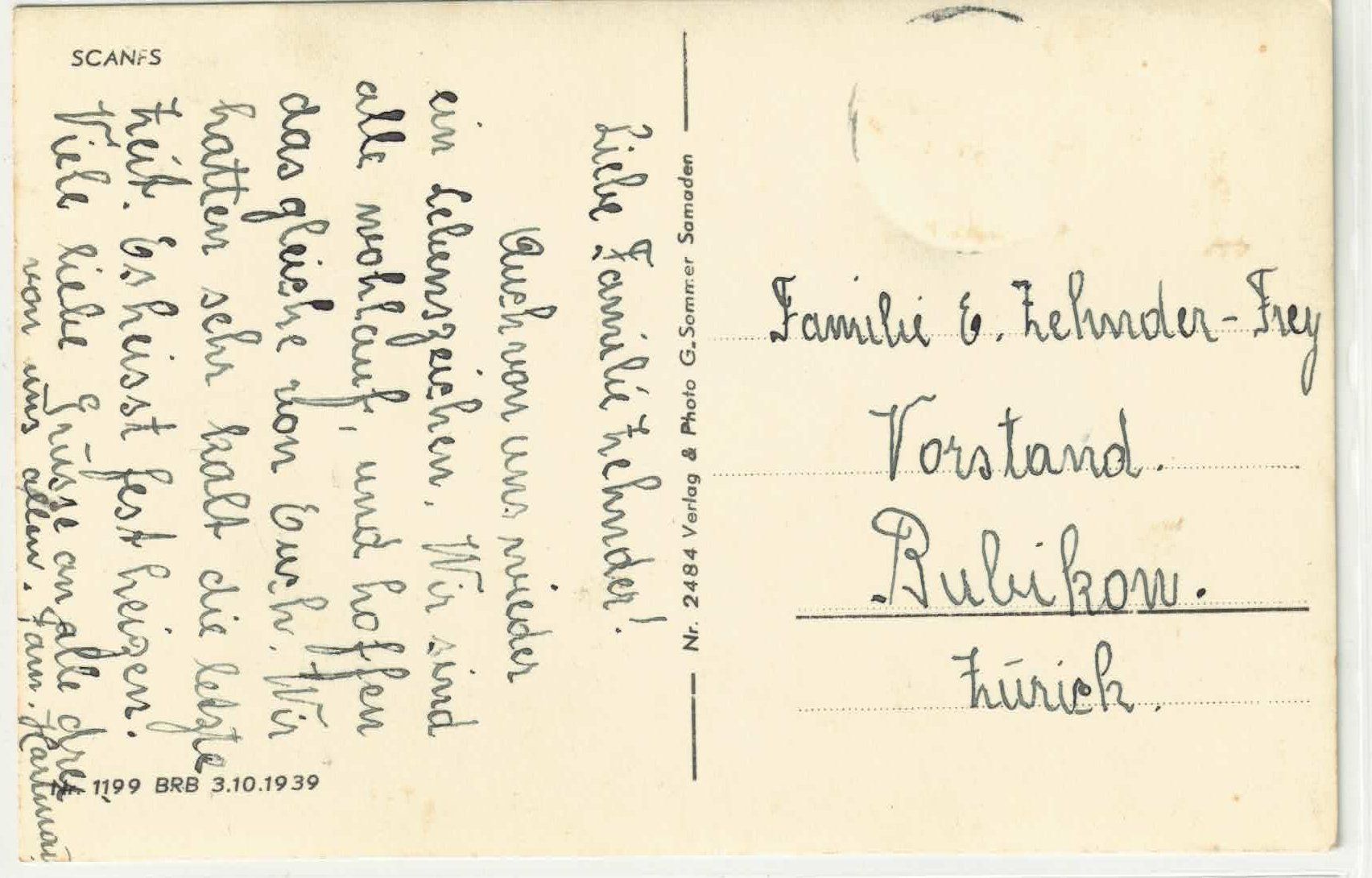 Cartoline postali: Scanfs - Generalansicht - Engadin – Usato da Ettingen venduto da Kartenplanet 1
