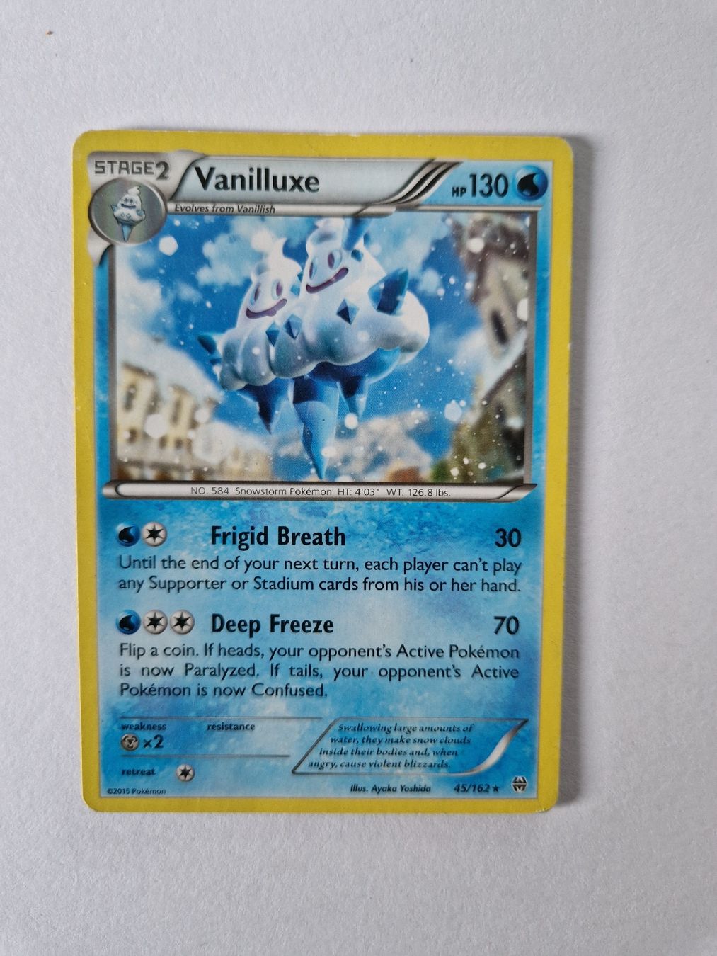 Pokémon Sammelbilder & Trading cards: Vanilluxe - BREAK Through - EN - Ab 1 – Gebraucht aus Romont FR von raj_sjv9