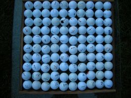 100 Stk. Golfbälle Golf Ball Übungsbälle diverse Marken