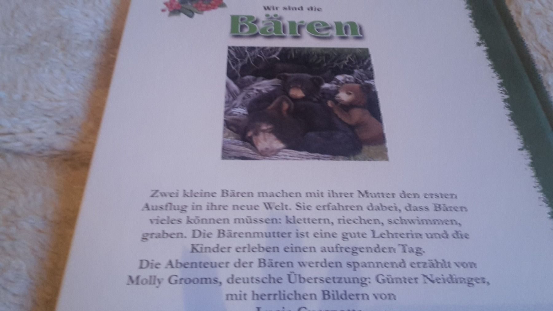 Libri: Buch wir sind die Bären – Nuovo (secondo la descrizione) da Schwarzenburg venduto da Flamingo07 1