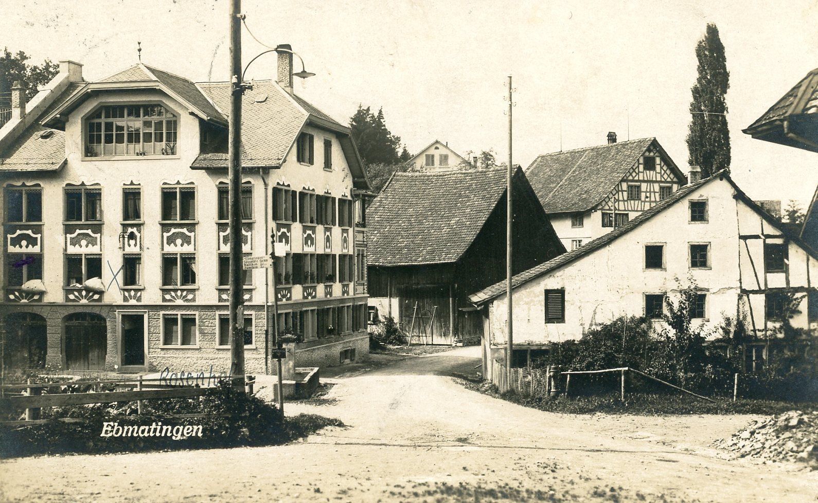 Ansichtskarten: Ebmatingen – Gebraucht aus Einsiedeln von otm_7s5v