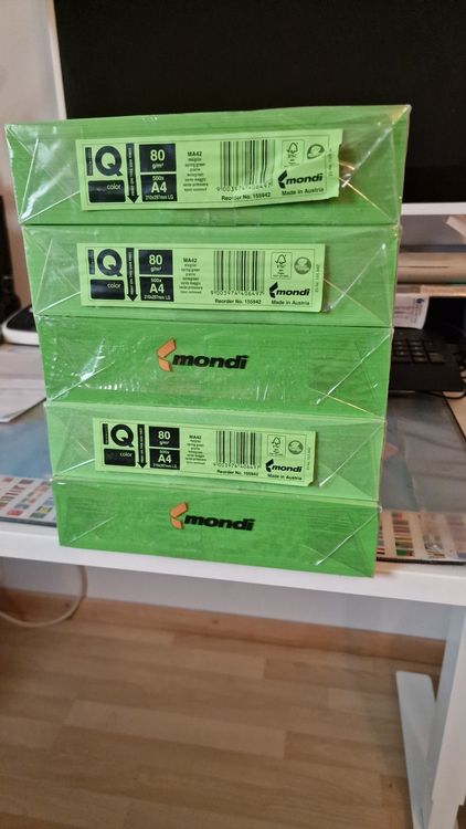 Papier 80 gramm A 4 2500 Blatt | Kaufen auf Ricardo