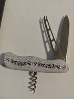 Vivtorinox Käsemesser mit Schwingerhemd Edelweissschalen