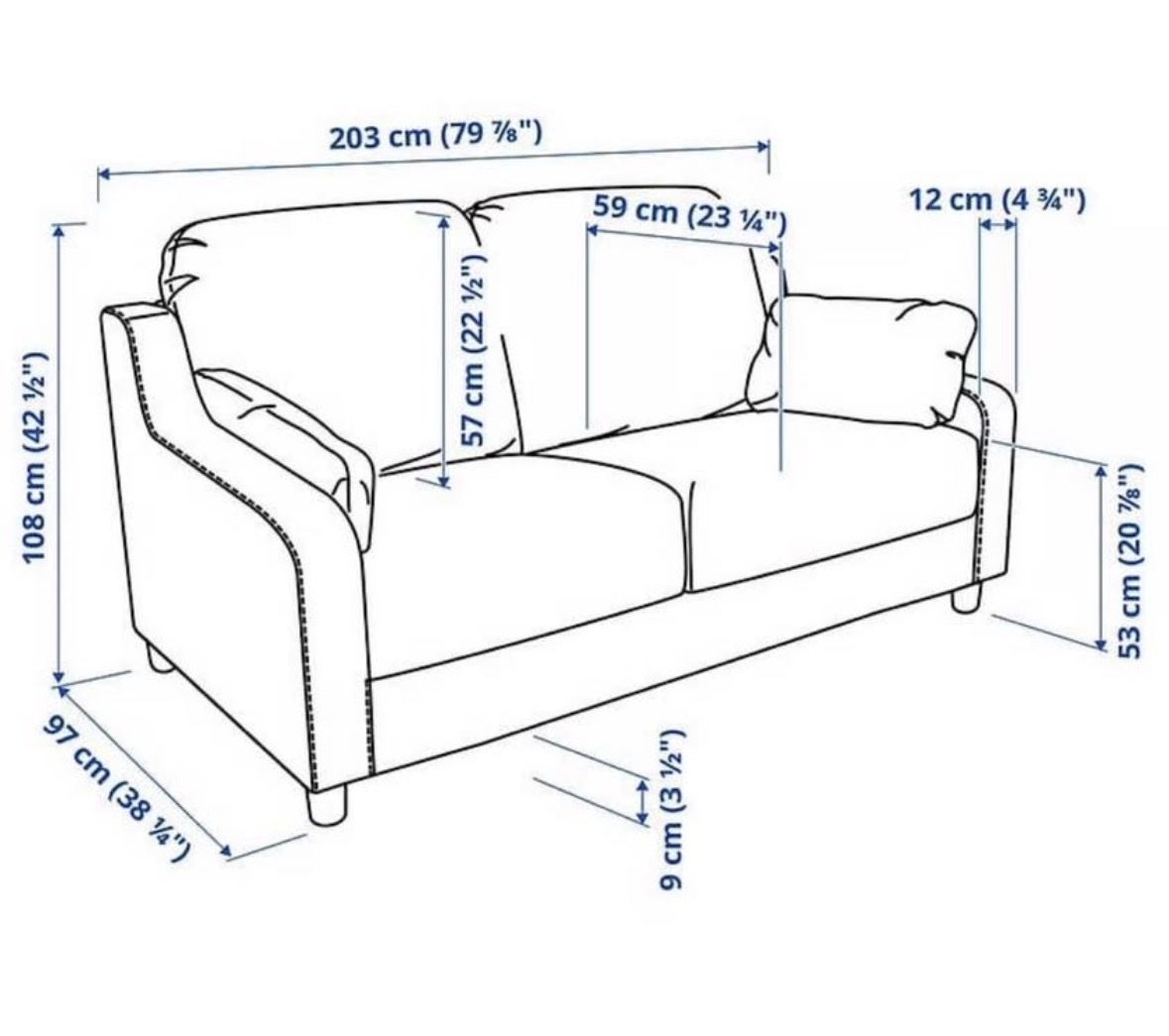 Divani: Gemütliches 3er-Sofa Beige – Usato da Wetzikon ZH venduto da sar_x68j 2