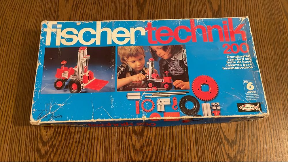 FischerTechnik 400 Grundkasten - Jeu De Construction Vintage Complet (Allemagne)