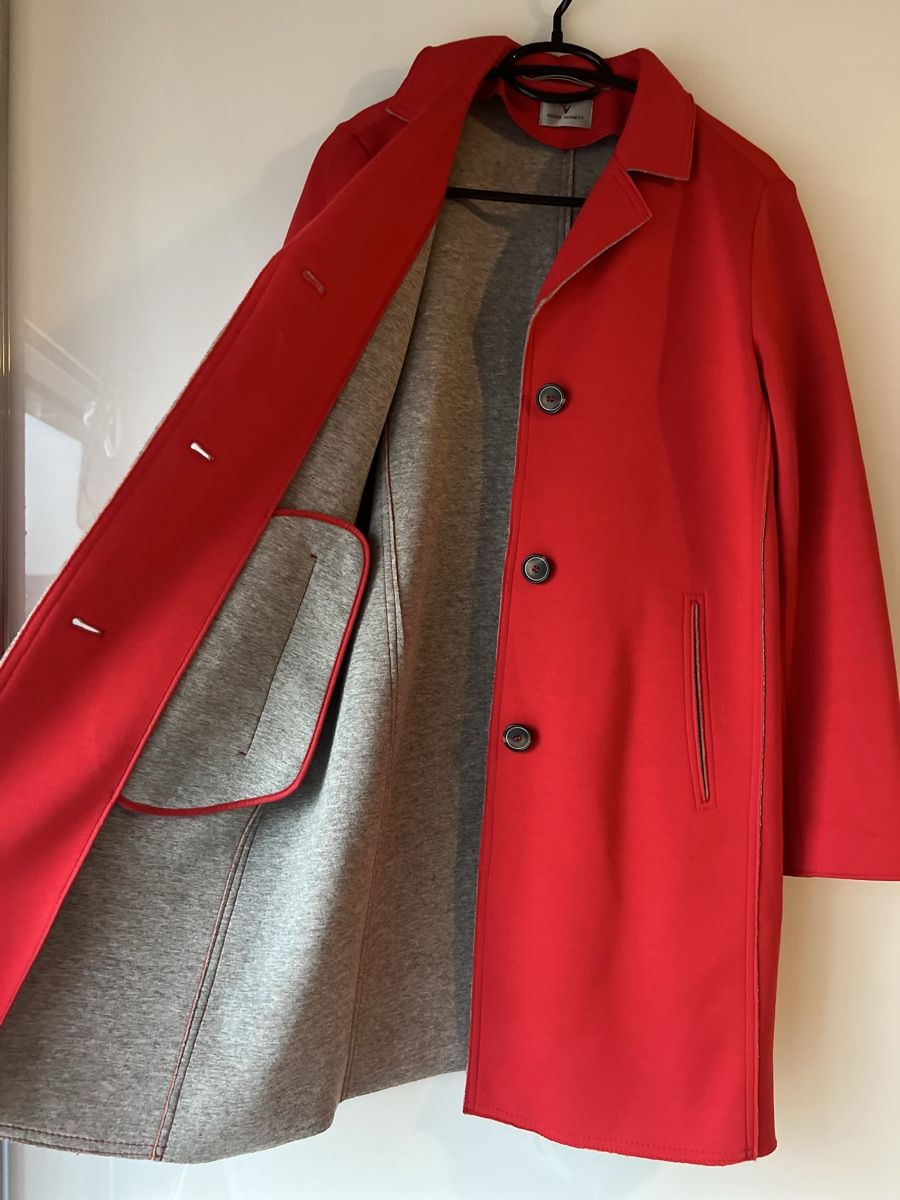 Fuchs Schmitt Cappotti: Mantel, Grösse 36, Rot, Fuchs Schmitt, Top Zustand! – Nuovo (secondo la descrizione) da Langenthal venduto da Alperose_5 8