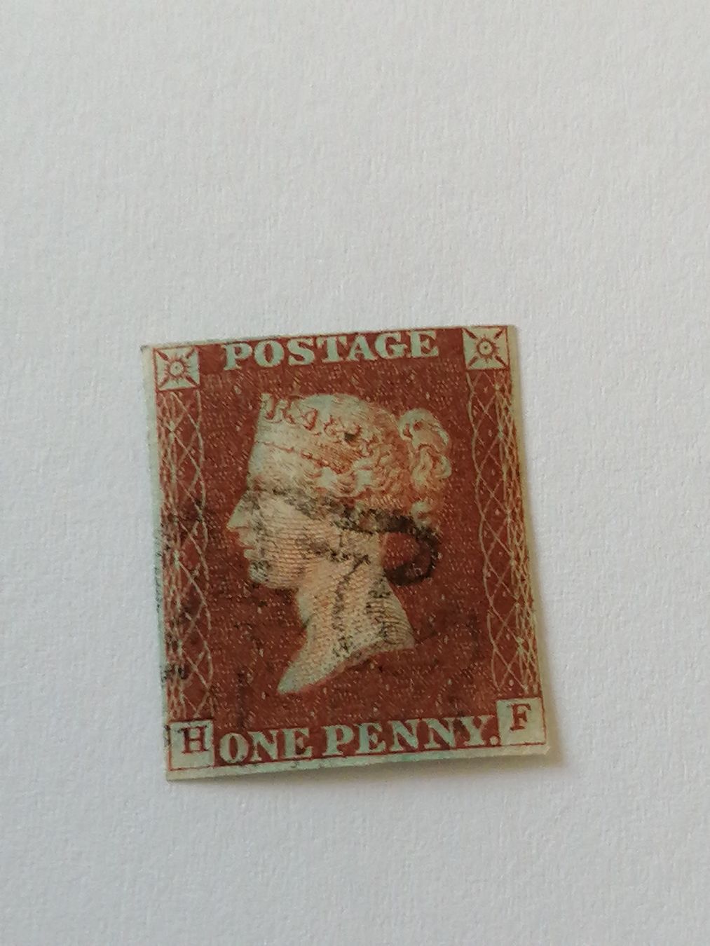 Tutti i francobolli: One Penny Red 1841  – Usato da Happerswil venduto da tschergi