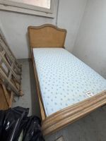 Antikes Bett, komplett,180 x 108 cm