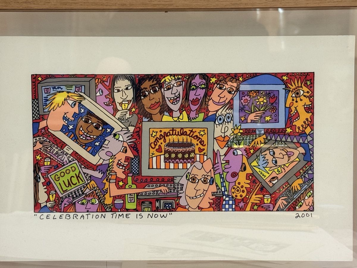 Arts picturaux & lithographies: James Rizzi - Farblithographie – D'occasion à Solothurn par NUVICO 3