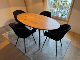 Ensemble de 4 fauteuils, le tout en parfait état