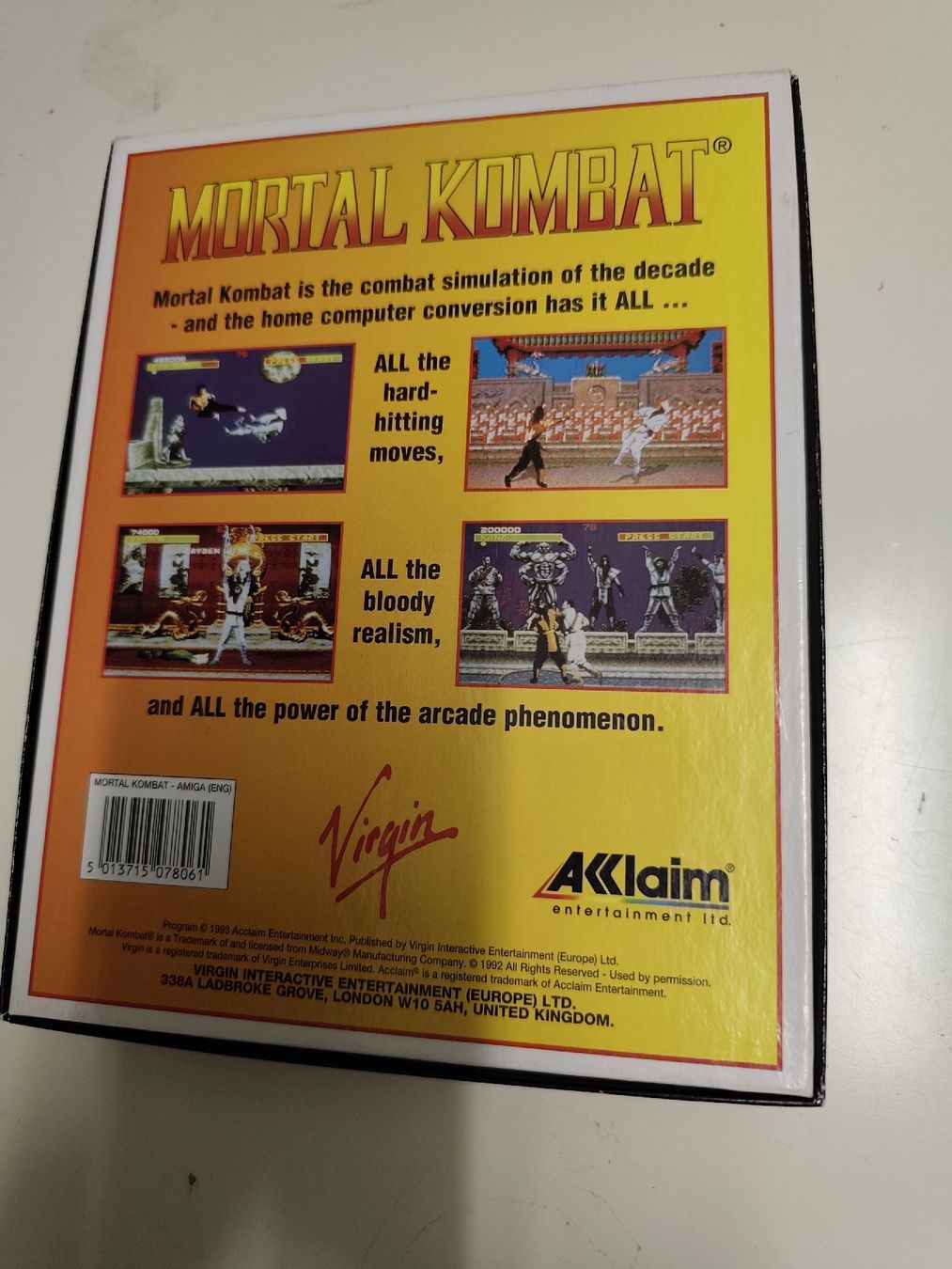 Commodore PC: Mortal Kombat Amiga - Ein Klassiker der 90er! – Usato da Grüt (Gossau ZH) venduto da Adidassler 3