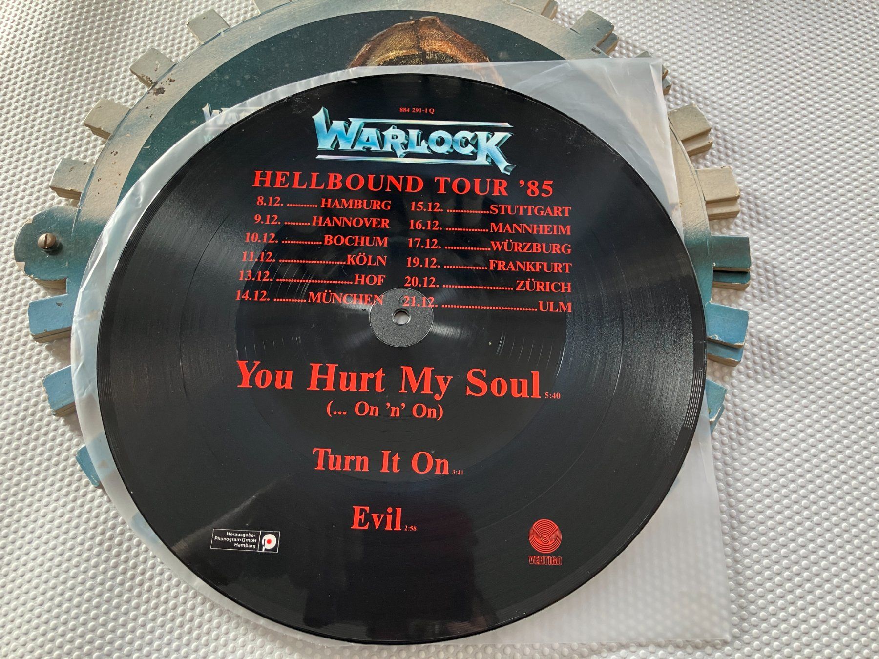 Dischi in vinile: Warlock – Usato da Aarwangen venduto da Jukebox3 8