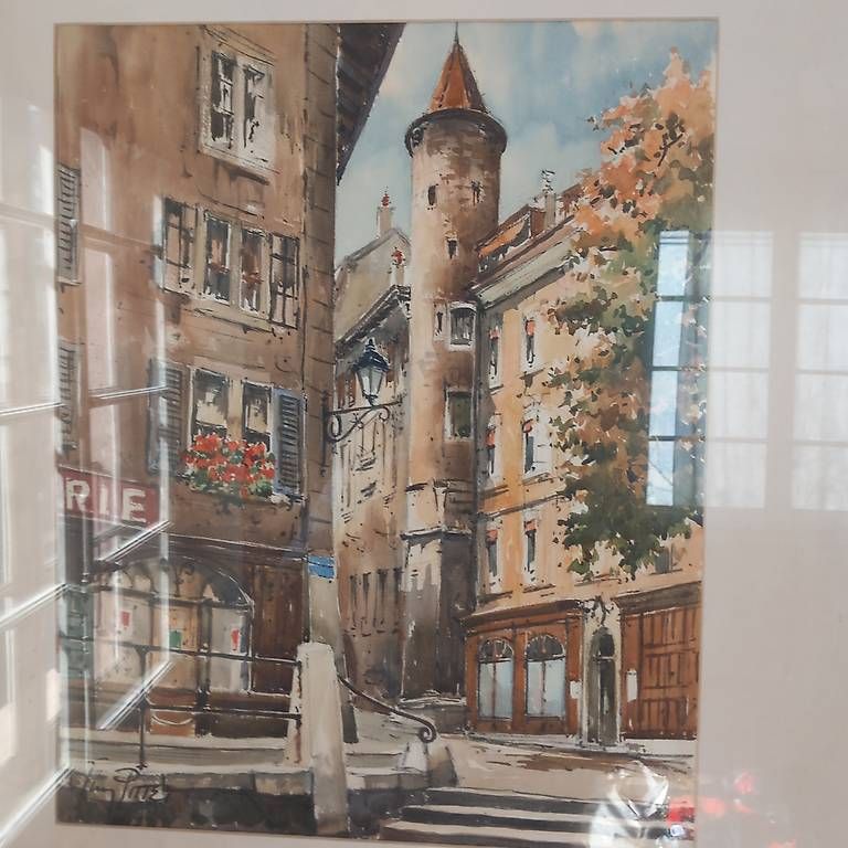 Gemälde: Aquarelle de Guy Pittet – Gebraucht aus Lausanne von mth01 1