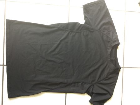 Sport Funktionsshirt, schwarz, atmungsaktiv, Gr. S