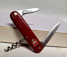 Sackmesser Taschenmesser Couteau Wenger Delémont um 1955