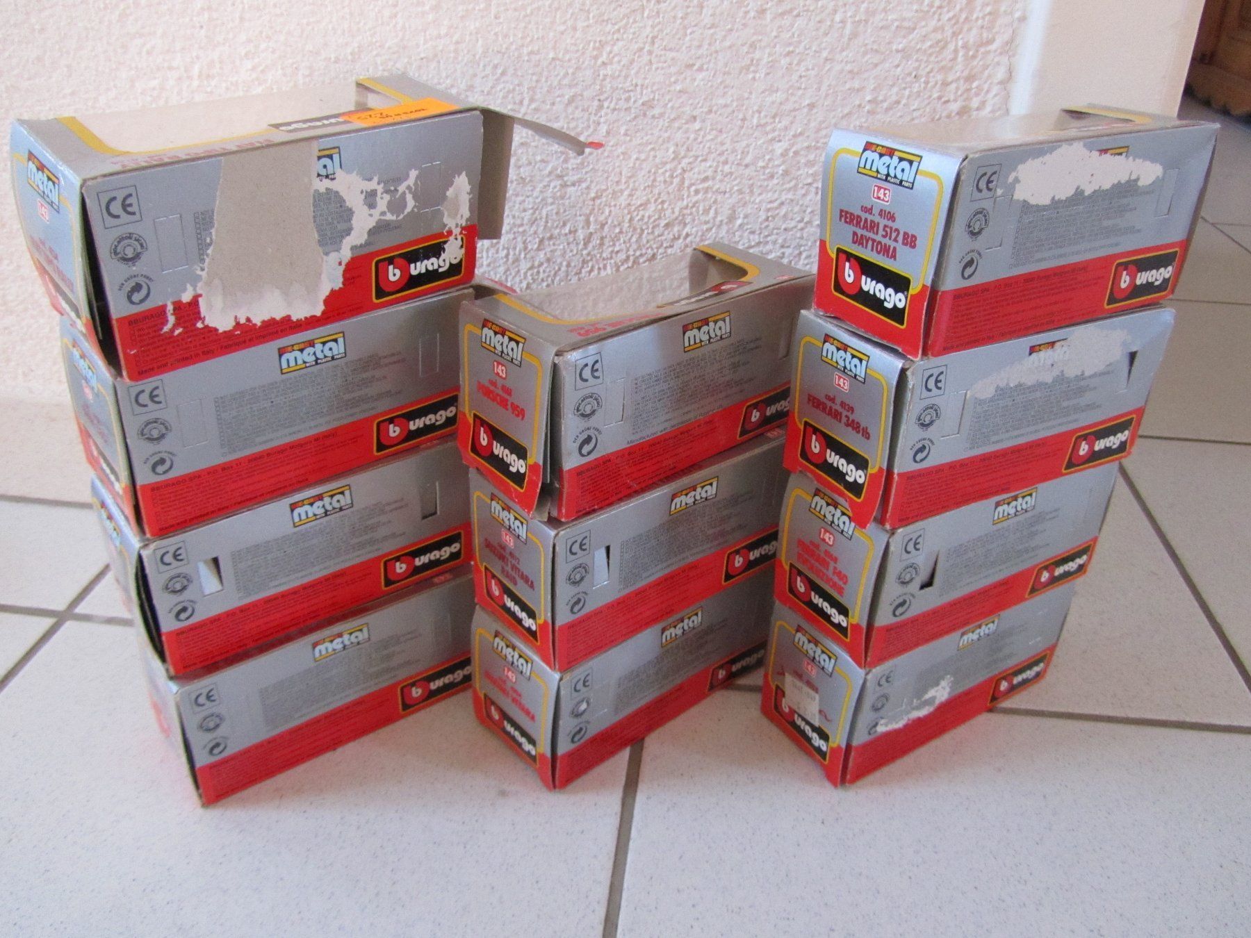 Bburago Modellini d'auto: Leere Burago Originalverpackungen, Mst 1:43 – Usato da Weiningen ZH venduto da dietsch57 3