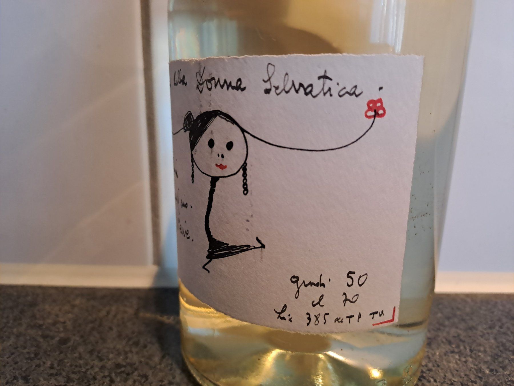 Romano Levi Bevande alcoliche: Orginal seltene Romano Levi Donna Selvatica 2000 Handbemalt – Nuovo e nell'imballaggio originale da Elsau venduto da Kellerraeumung 2