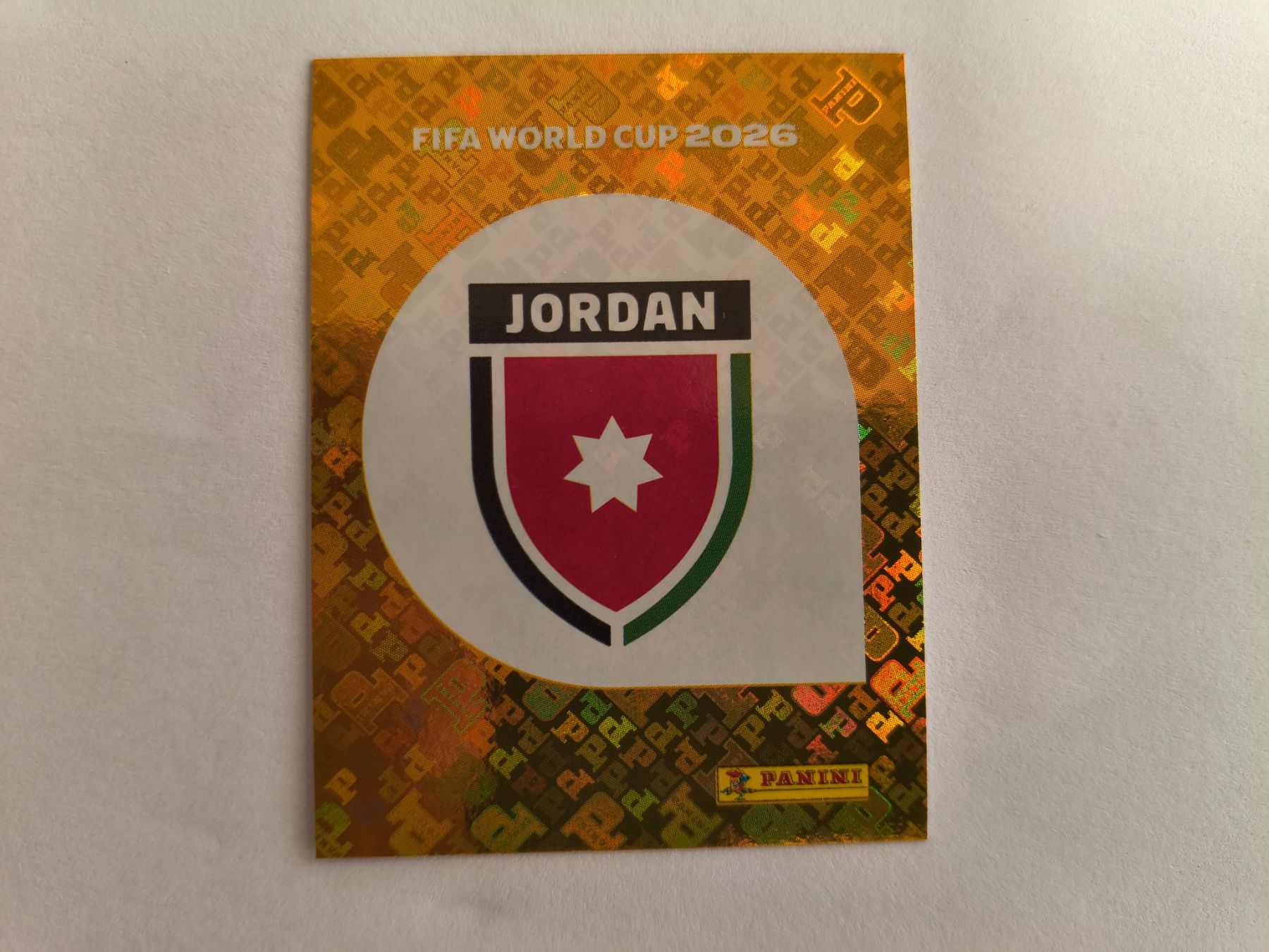 Panini Sammelbilder & Trading cards: W Cup 2026 Jordanie N° 1 – Neu (gemäss Beschreibung) aus Fontainemelon von cathare67